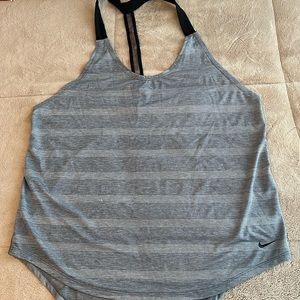 Nike dri- fit work out top